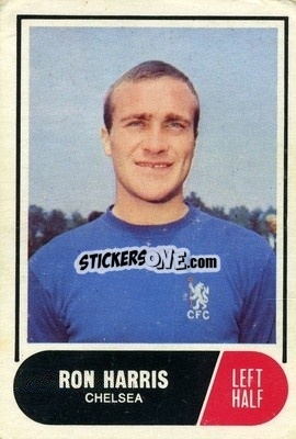 Cromo Ron Harris - Footballers 1969-1970
 n. 16 - A&BC