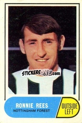 Figurina Ron Rees - Footballers 1969-1970
 n. 129 - A&BC
