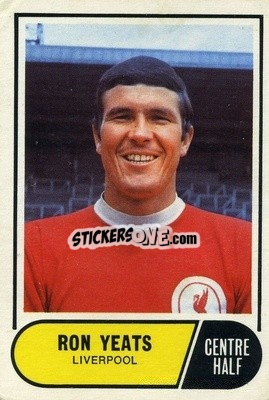 Figurina Ron Yeats - Footballers 1969-1970
 n. 10 - A&BC
