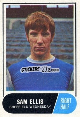Figurina Sam Ellis - Footballers 1969-1970
 n. 73 - A&BC