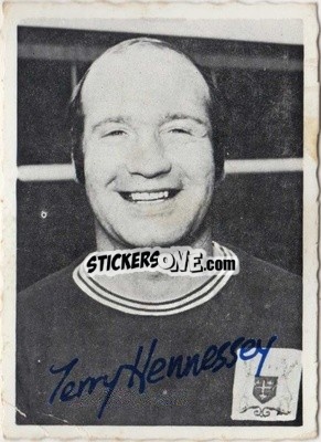 Sticker Terry Hennessey - Footballers 1969-1970
 n. CCP23 - A&BC