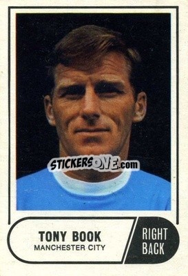 Sticker Tony Book - Footballers 1969-1970
 n. 141 - A&BC