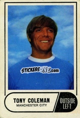 Sticker Tony Coleman - Footballers 1969-1970
 n. 162 - A&BC