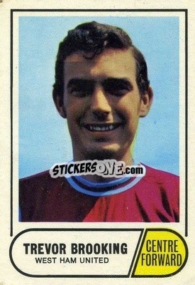 Sticker Trevor Brooking - Footballers 1969-1970
 n. 130 - A&BC