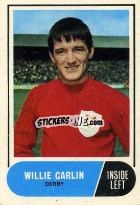 Sticker Willie Carlin - Footballers 1969-1970
 n. 158 - A&BC