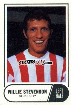 Cromo Willie Stevenson - Footballers 1969-1970
 n. 143 - A&BC