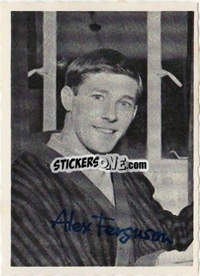 Cromo Alex Ferguson