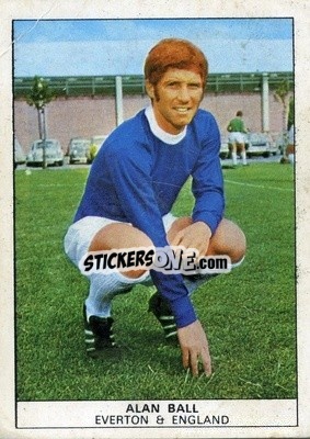 Sticker Alan Ball - Footballers 1969-1970
 n. 2 - Nabisco
