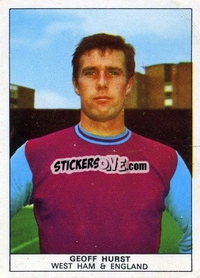 Sticker Geoff Hurst - Footballers 1969-1970
 n. 18 - Nabisco
