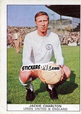 Sticker Jack Charlton - Footballers 1969-1970
 n. 14 - Nabisco
