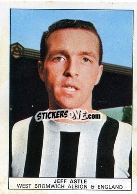 Sticker Jeff Astle - Footballers 1969-1970
 n. 16 - Nabisco
