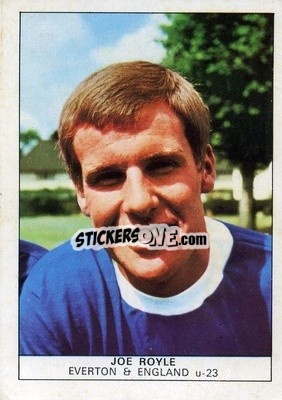 Sticker Joe Royle - Footballers 1969-1970
 n. 24 - Nabisco
