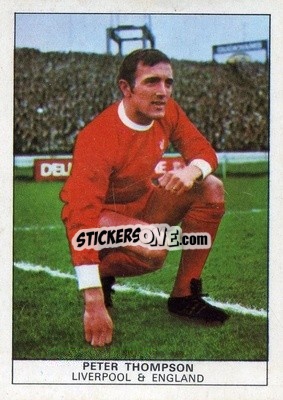 Cromo Peter Thompson - Footballers 1969-1970
 - Nabisco
