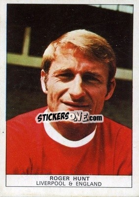 Sticker Roger Hunt - Footballers 1969-1970
 n. 9 - Nabisco
