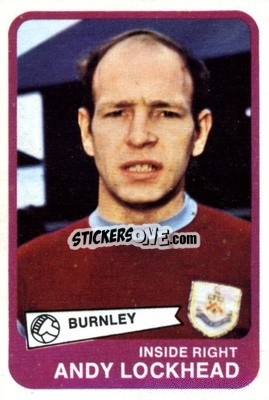 Sticker Andy Lockhead  - Footballers 1968-1969
 n. 50 - A&BC