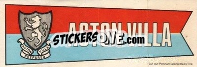 Sticker Aston Villa - Footballers 1968-1969
 n. P2 - A&BC