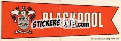 Sticker Blackpool - Footballers 1968-1969
 n. P4 - A&BC