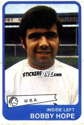 Sticker Bobby Hope - Footballers 1968-1969
 n. 90 - A&BC
