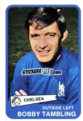 Sticker Bobby Tambling - Footballers 1968-1969
 n. 20 - A&BC