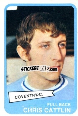 Sticker Chris Cattlin - Footballers 1968-1969
 n. 92 - A&BC