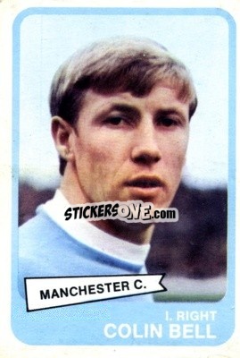 Sticker Colin Bell - Footballers 1968-1969
 n. 77 - A&BC