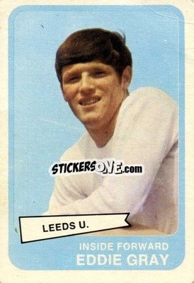 Cromo Eddie Gray - Footballers 1968-1969
 n. 88 - A&BC