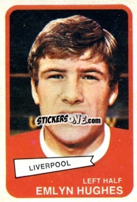 Sticker Emlyn Hughes - Footballers 1968-1969
 - A&BC