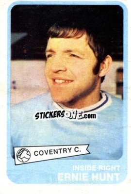 Cromo Ernie Hunt - Footballers 1968-1969
 n. 34 - A&BC