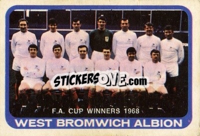 Sticker F.A. Cup Winners 1968