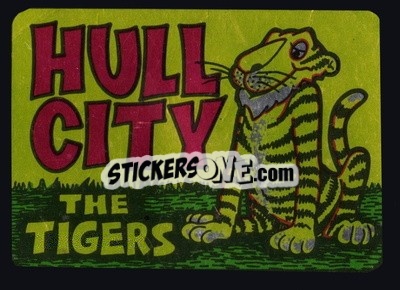 Cromo Hull City - The Tigers