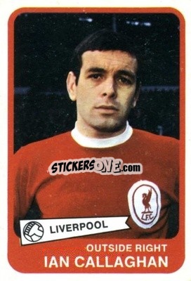 Sticker Ian Callaghan - Footballers 1968-1969
 n. 9 - A&BC