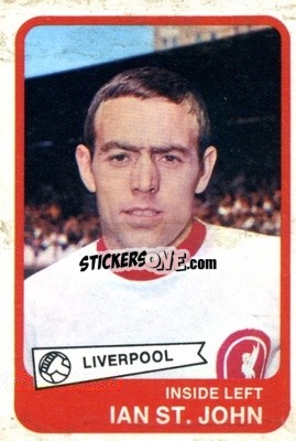 Cromo Ian St. John - Footballers 1968-1969
 n. 70 - A&BC