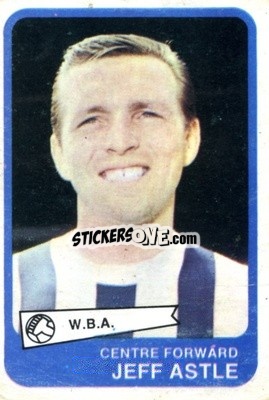 Sticker Jeff Astle - Footballers 1968-1969
 - A&BC