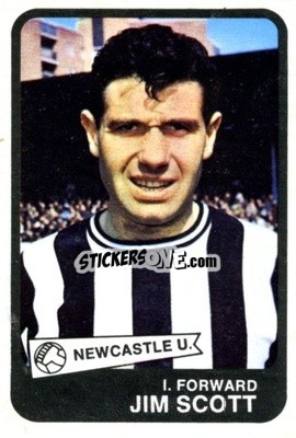 Sticker Jim Scott - Footballers 1968-1969
 n. 27 - A&BC
