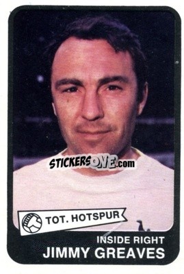 Cromo Jimmy Greaves - Footballers 1968-1969
 - A&BC