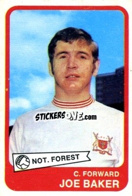 Sticker Joe Baker  - Footballers 1968-1969
 n. 71 - A&BC