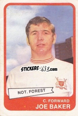 Sticker Joe Baker  - Footballers 1968-1969
 n. 71-err - A&BC