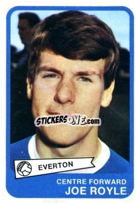 Cromo Joe Royle - Footballers 1968-1969
 n. 75 - A&BC