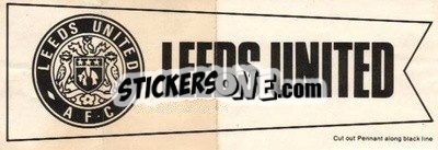 Sticker Leeds United - Footballers 1968-1969
 n. P10 - A&BC