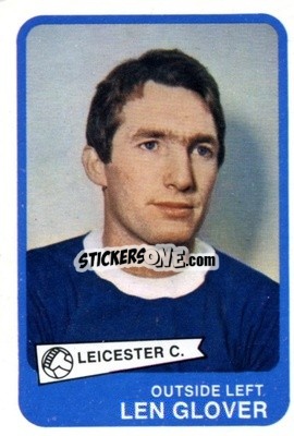 Sticker Len Glover - Footballers 1968-1969
 n. 37 - A&BC