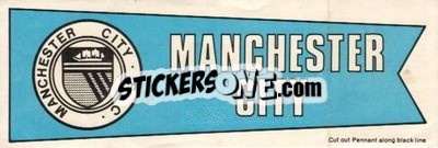 Sticker Manchester City - Footballers 1968-1969
 n. P13 - A&BC