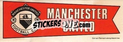 Sticker Manchester United - Footballers 1968-1969
 n. P14 - A&BC