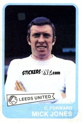 Cromo Mick Jones - Footballers 1968-1969
 n. 24 - A&BC