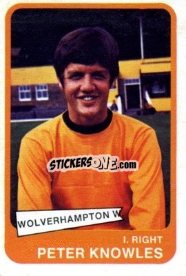 Cromo Peter Knowles - Footballers 1968-1969
 n. 25 - A&BC