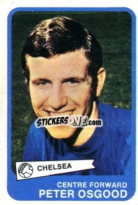 Cromo Peter Osgood - Footballers 1968-1969
 n. 36 - A&BC