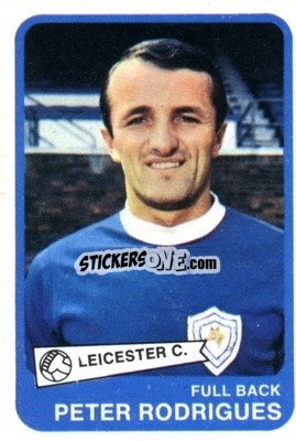 Sticker Peter Rodrigues - Footballers 1968-1969
 - A&BC