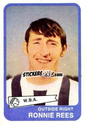 Figurina Ron Rees - Footballers 1968-1969
 n. 4 - A&BC