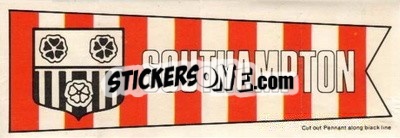 Sticker Southampton - Footballers 1968-1969
 n. P20 - A&BC