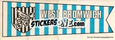 Sticker West Bromwich Albion - Footballers 1968-1969
 n. P24 - A&BC