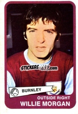 Sticker Willie Morgan - Footballers 1968-1969
 n. 15 - A&BC